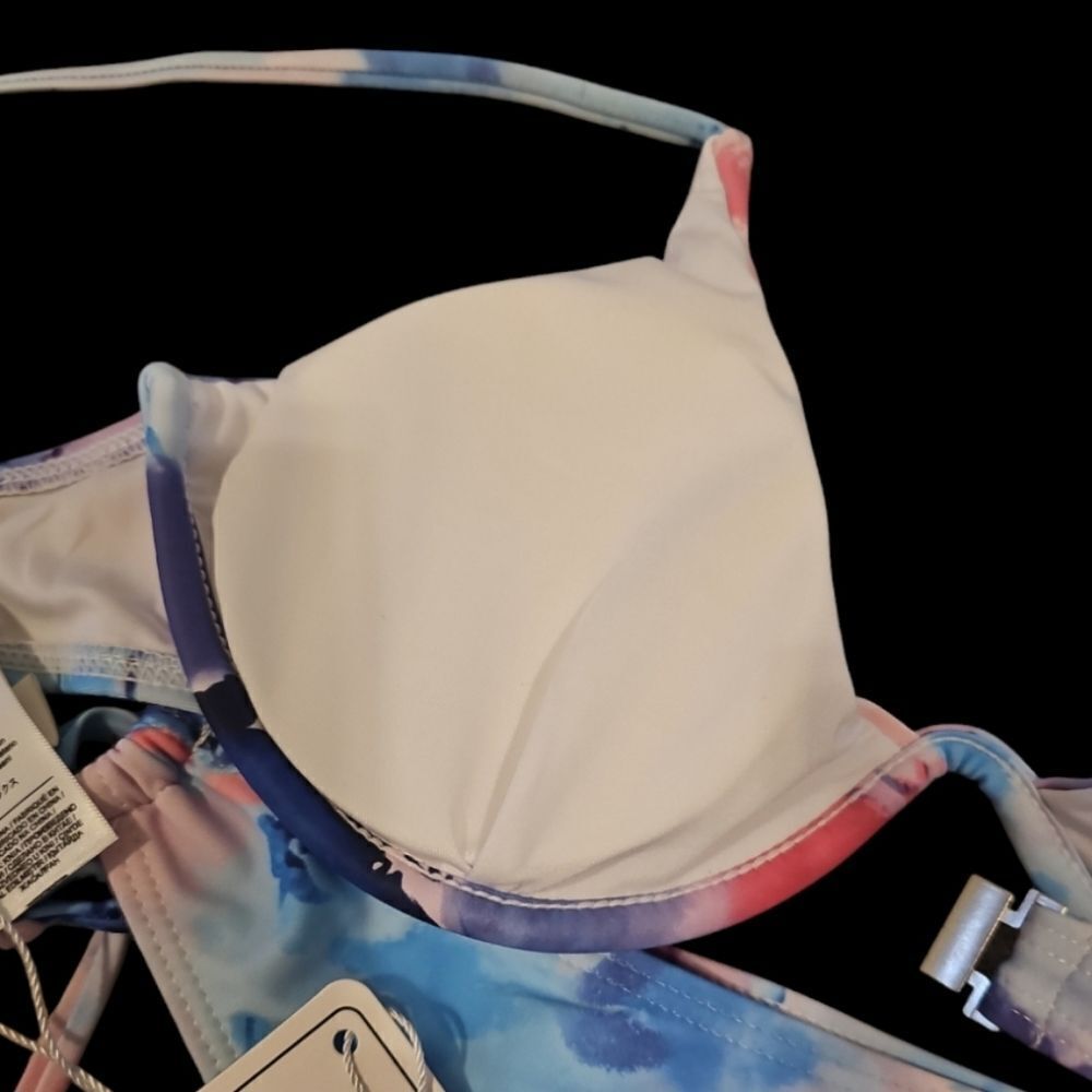 Stylish Multicolor Bikini Set - Picture 3 of 6